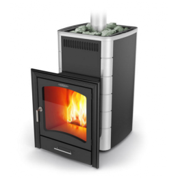 Дровяная печь для бани TMF Калина Carbon БСЭ антрацит НВ ПРА